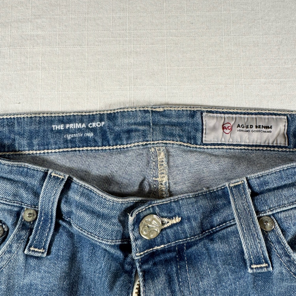 AG Adriano Goldschmied Blue Denim Jeans - Picture 2 of 6